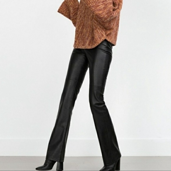 zara flared pants